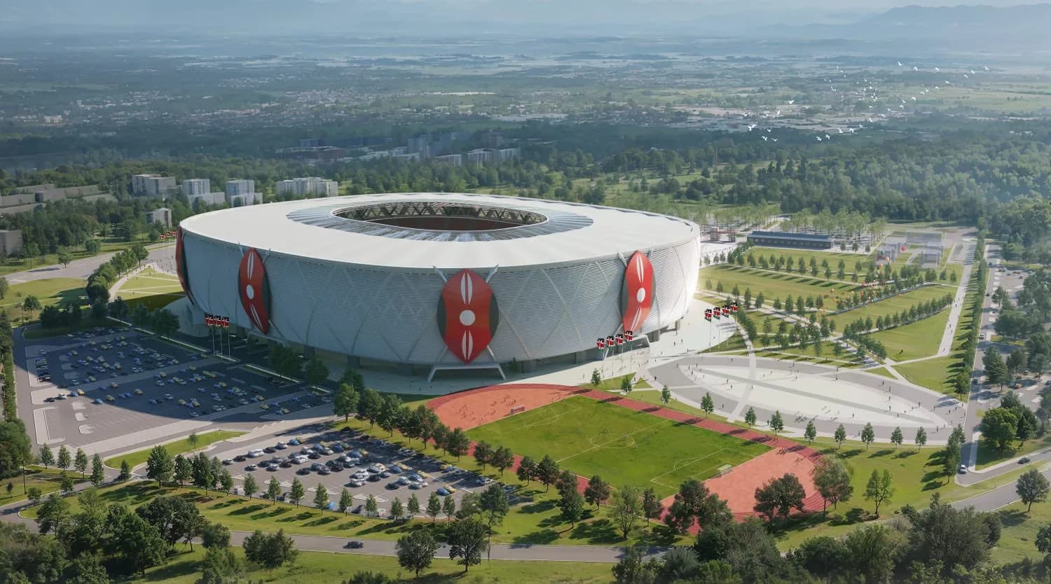 Talanta Stadium in Kenya, a planned AFCON 2027 venue